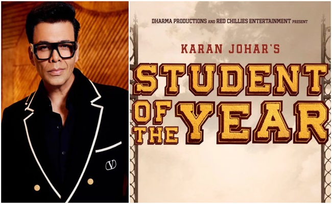 Karan Johar's New Update On 'Student Of The Year 3'